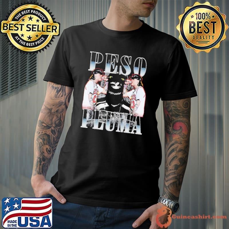 Peso Pluma Mexican singer the guitar during Retro Vintage Unisex