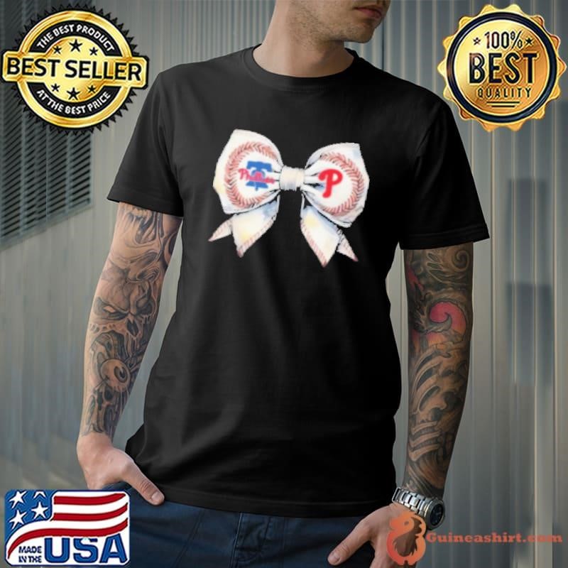 Philadelphia Phillies Bow In Love Baseball Girl 2024 Unisex