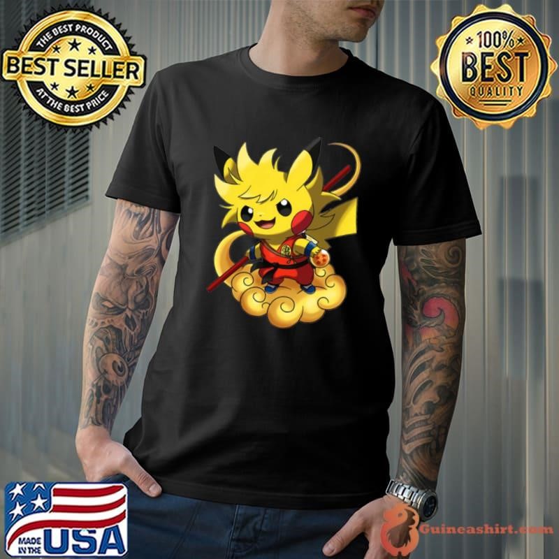 Pika Pika Son Goku Pikachu Dragon Ball shirt