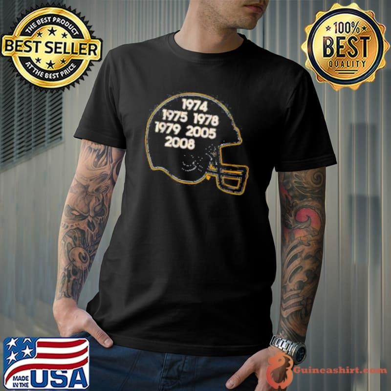 Pittsburgh Football Glory Years Helmet Unisex