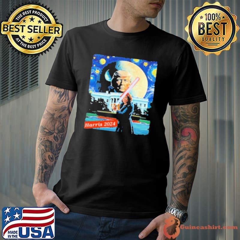 Premium Harris 2024 Star Wars Kamala Harris Presidential Election Shirt