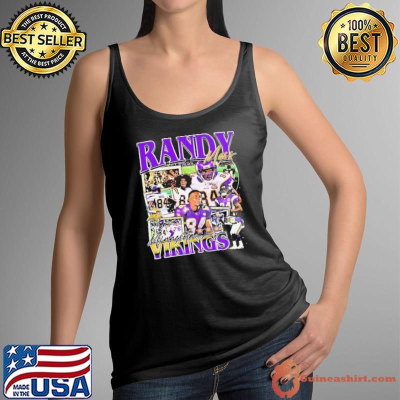 Randy Moss American former football wide receiver Vintage Bootleg T-Shirt