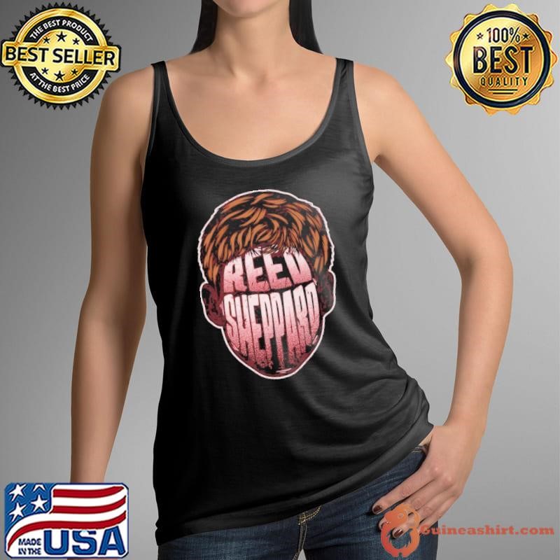 Reed Sheppard American professional basketball Houston Player Silhouette T-Shirt