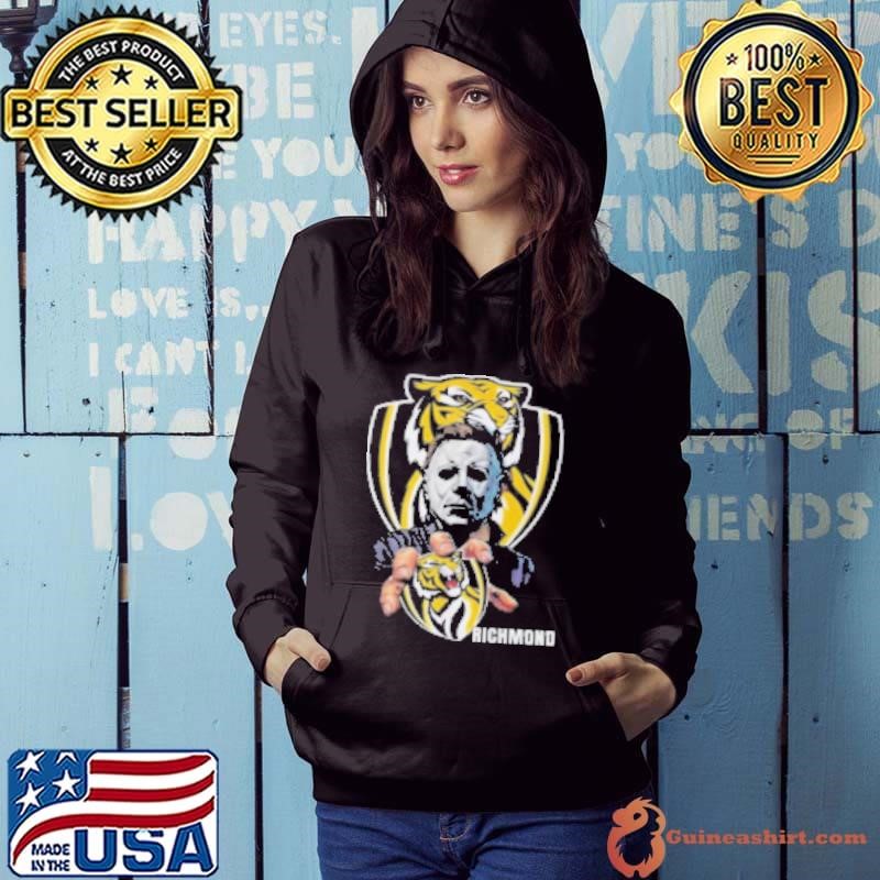 Richmond Tigers Football Club AFL Halloween Michael Myers Hoodie