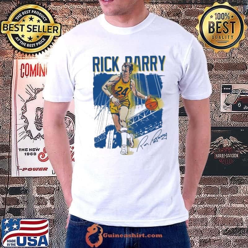 Rick Barry Golden State Square Signature Basketball Unisex