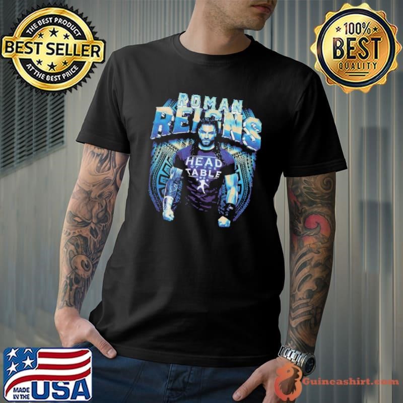Roman Reigns American professional wrestler Retro Bitmap Unisex