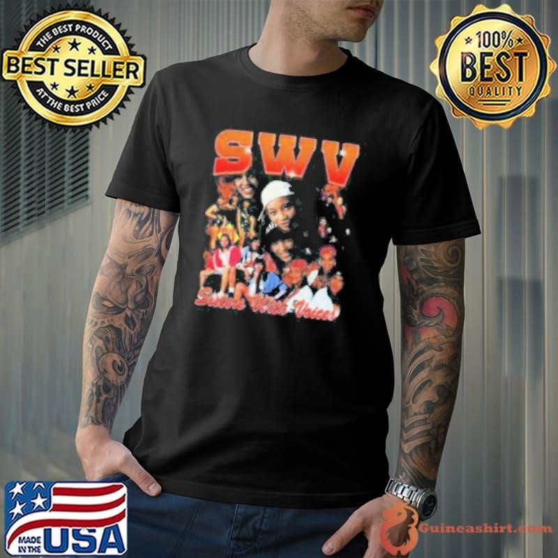 SWV Band Bootleg Sisters with Voices 90s Vintage Shirt