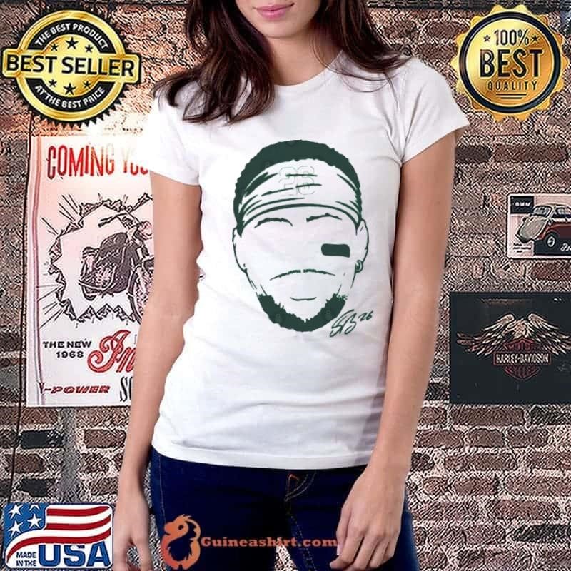Saquon Barkley Blank Face American professional football running back T-Shirt