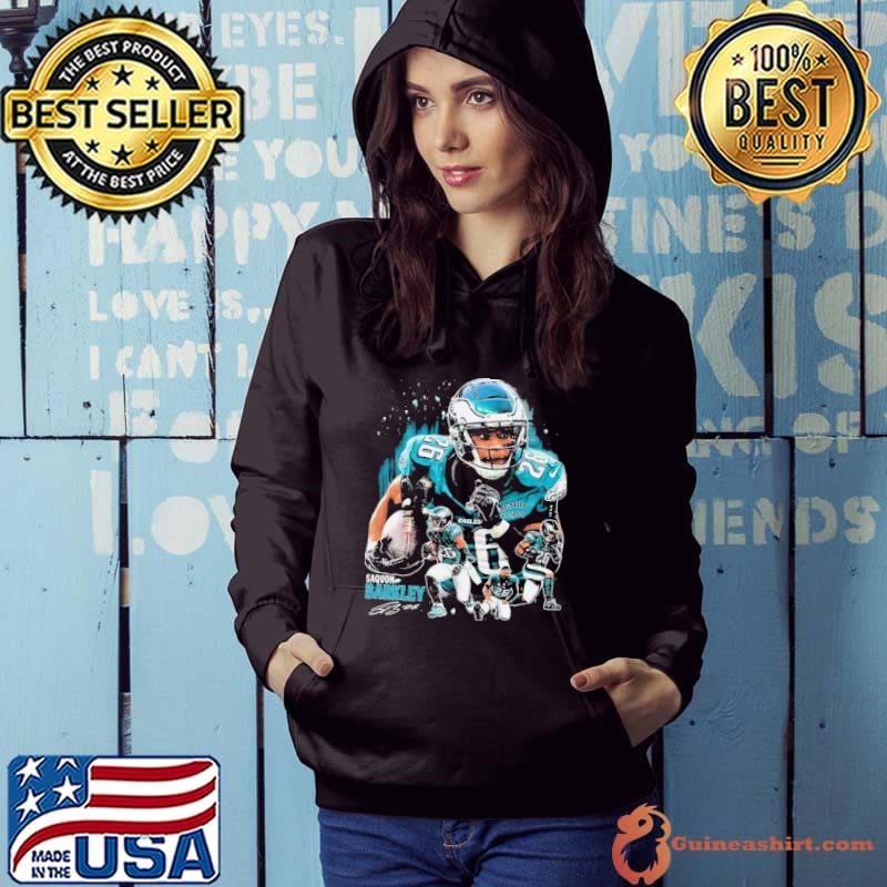 Saquon Barkley an American football running back Vintage Bootleg Hoodie