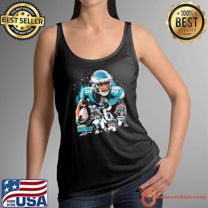 Saquon Barkley an American football running back Vintage Bootleg T-Shirt