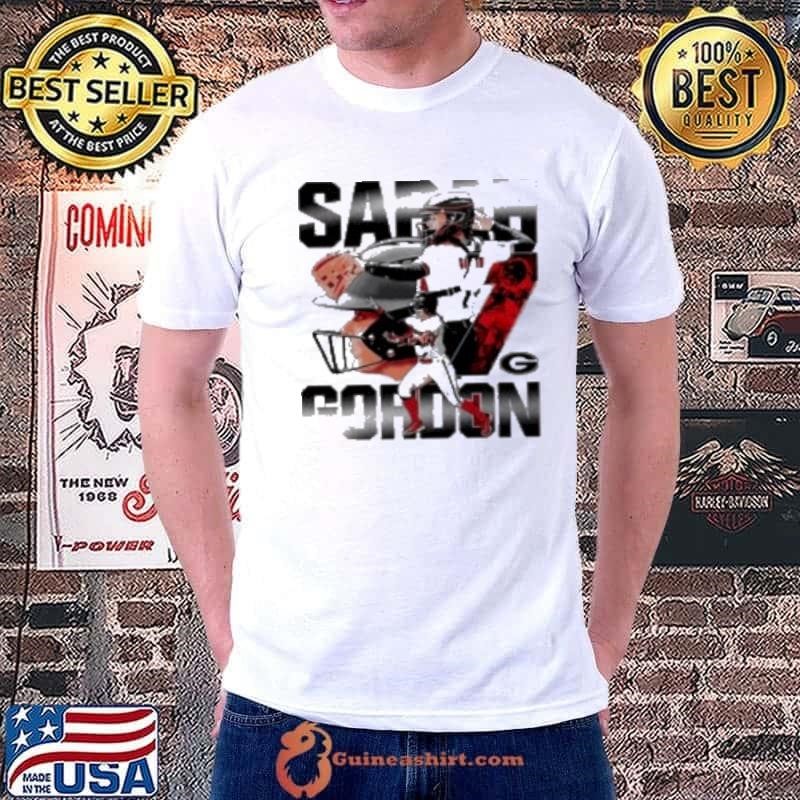 Sarah Gordon Georgia Bulldogs Player Collage Shirt