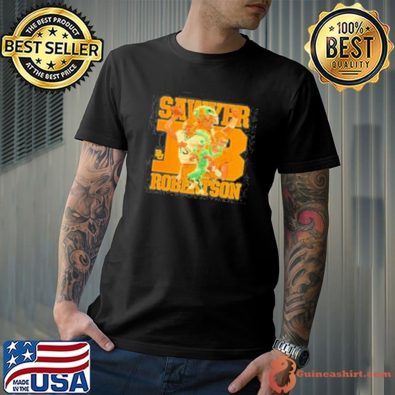Sawyer Robertson Baylor Bears Player Collage Shirt