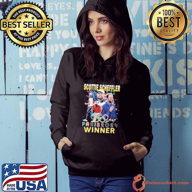 Scottie Scheffler Olympic Paris 2024 Winner Hoodie