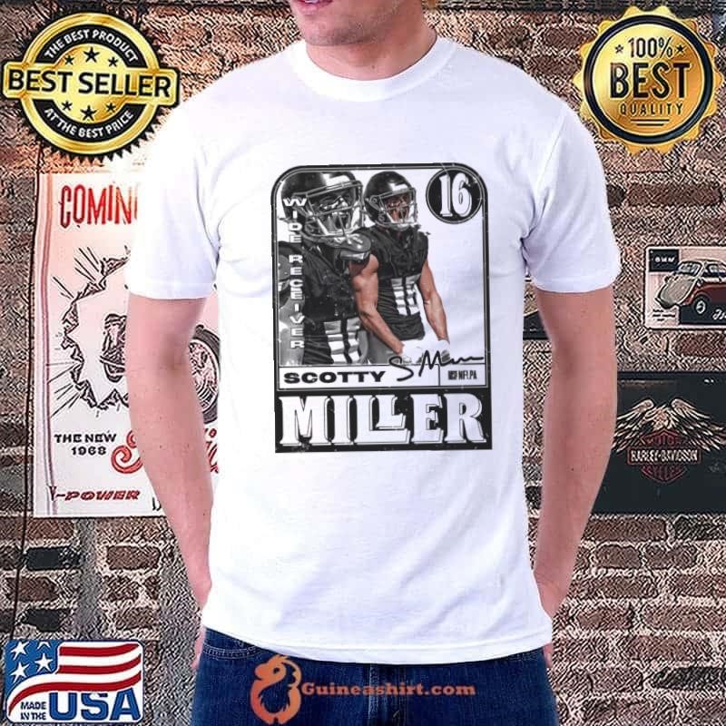 Scotty Miller an American football wide receiver Atlanta Card T-Shirt