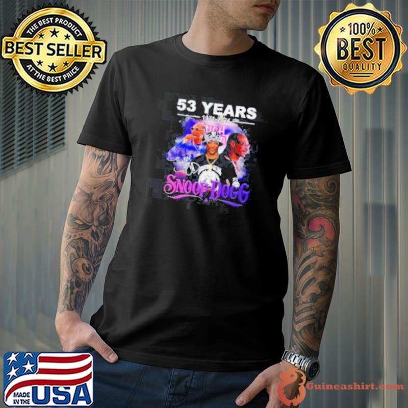 Snoop Dogg Rapper 53 Years 1971 2024 signature shirt