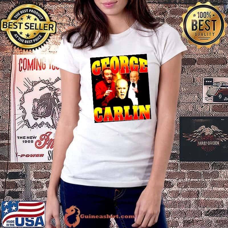 Special Present American Writer Cool George Carlin Ladiestee