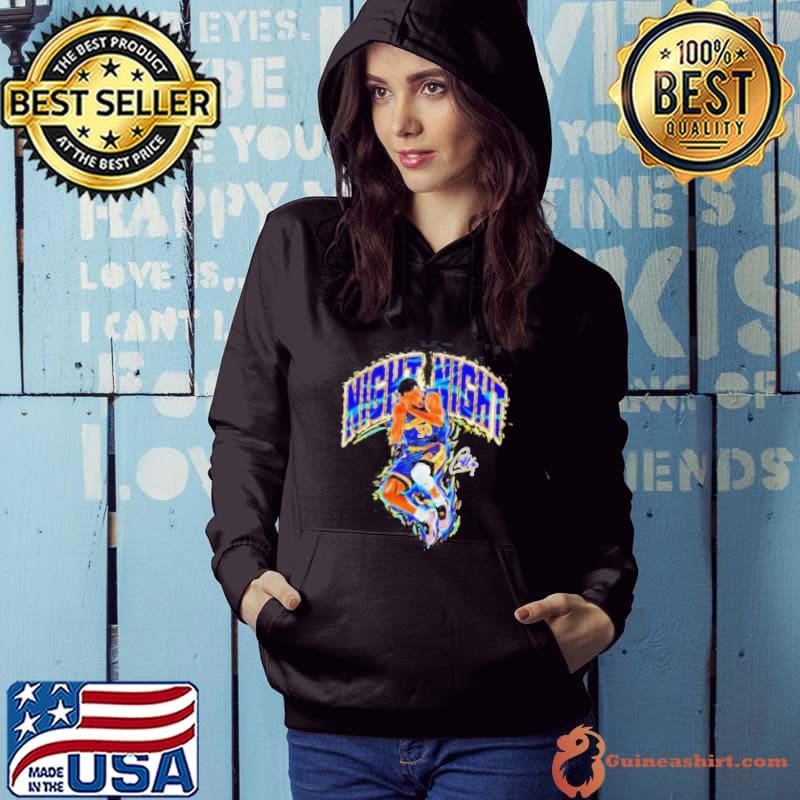 Stephen Curry Night Night Basketball Design Signature Hoodie