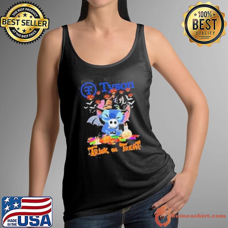 Stitch witch trick or treat Tyson love this halloween Tank Top