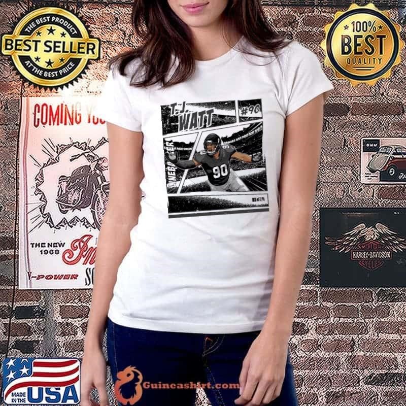 T.J. Watt Pittsburgh Comic an American football linebacker Ladiestee