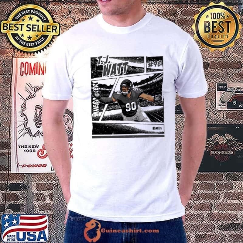 T.J. Watt Pittsburgh Comic an American football linebacker T-Shirt