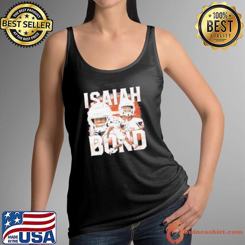 Texas Longhorns football Isaiah Bond player collage shirt