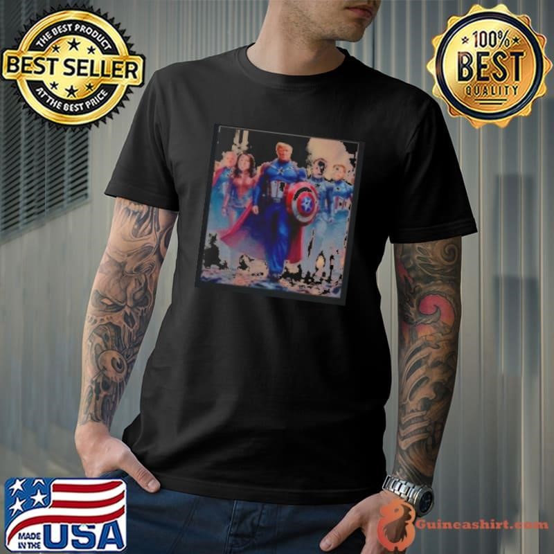 The Adventures Captain Trump And Vance Musk Kennedy Unisex