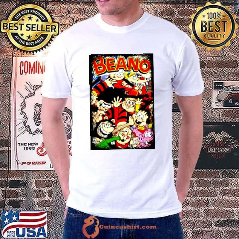 The Beano Distressed Comics Cover shirt