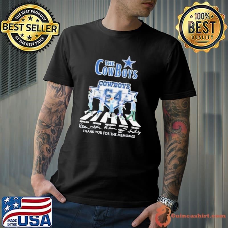 The Cowboys Abbey Road 64th Anniversary 1960 2024 Thank You For The Memories Signatures Unisex