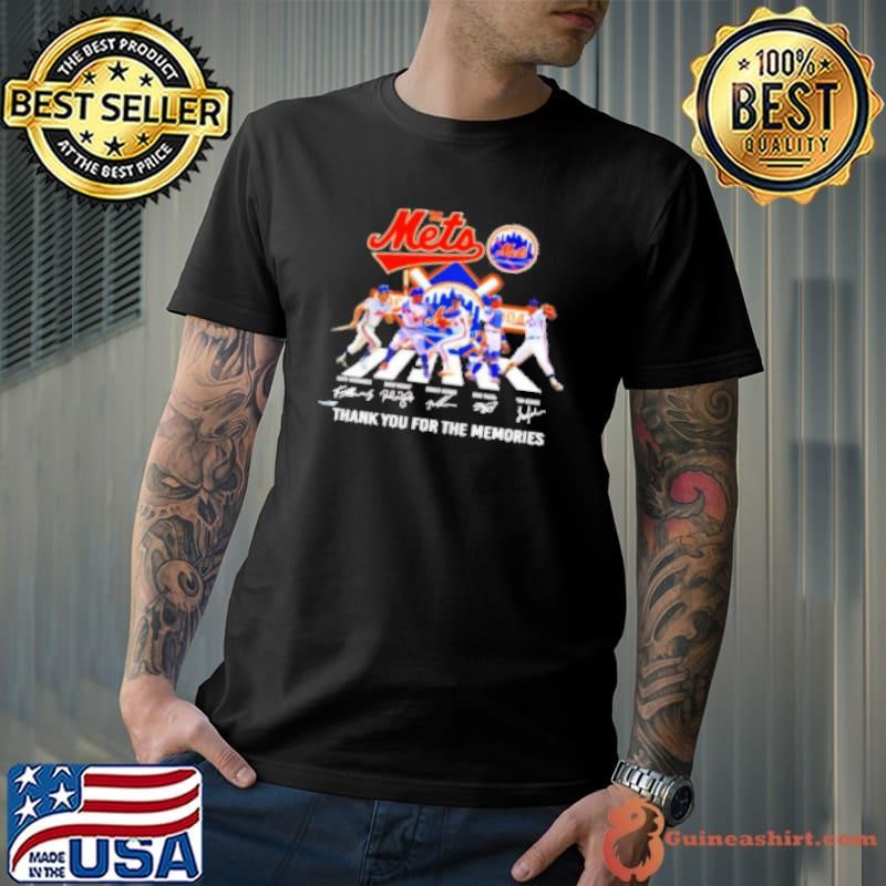 The New York Mets Thank You For The Memories Abbey Road Signatures Shirt
