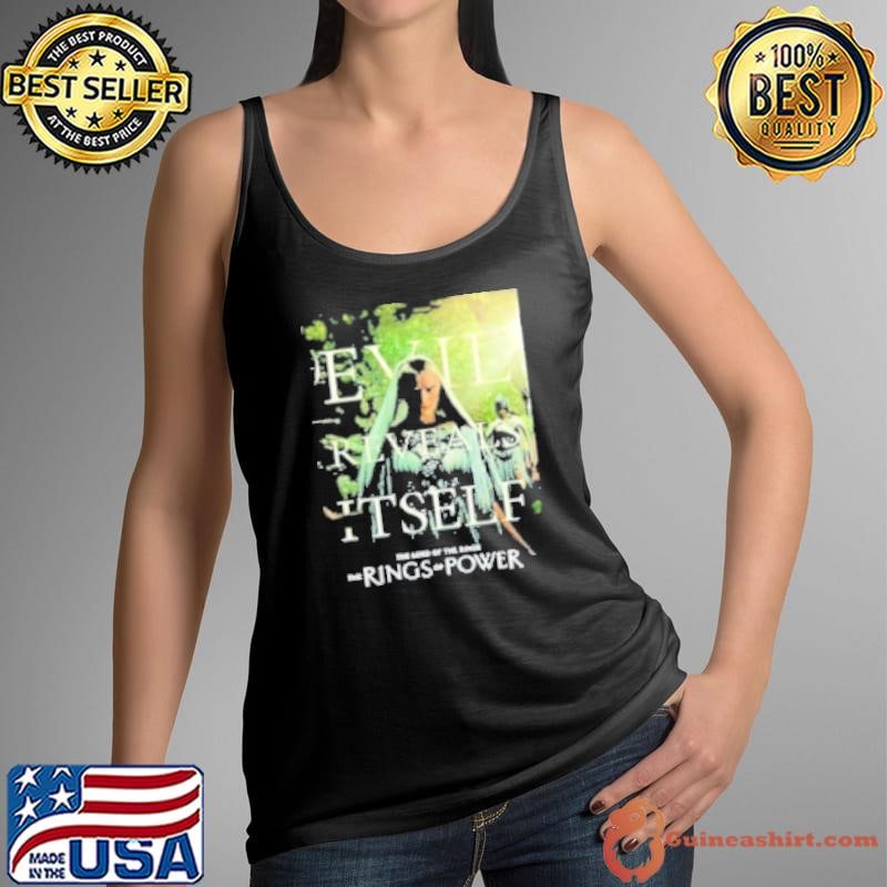 The Rings Of Power Evil Reveals Itself The Lord Of The Kings Tank Top