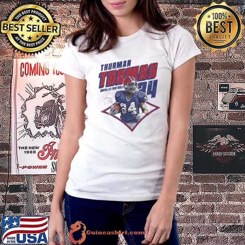 Thurman Thomas American former football running back Buffalo Diamond T-Shirt