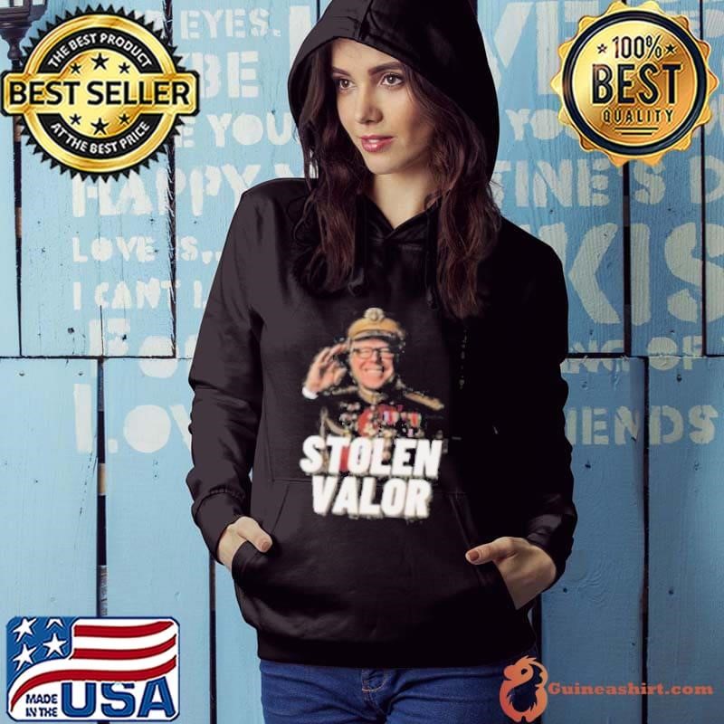 Tim Walz Stolen Valor Vice President Political Candidate Rally shirt