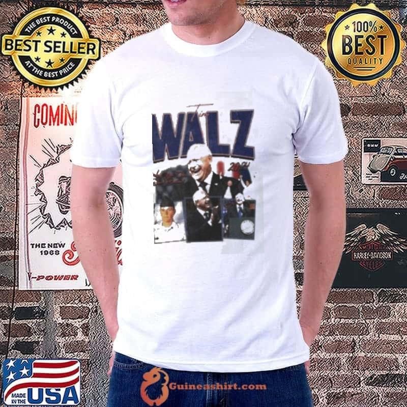 Tim Walz Vintage graphic mind your own damn business 2024 Unisex