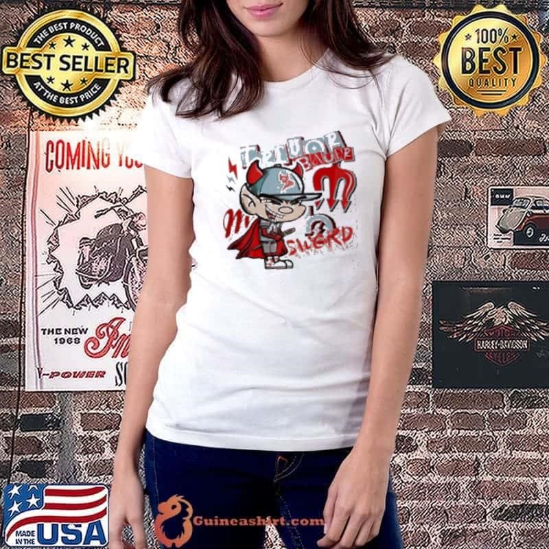 Trevor Bauer Sword Diablo’S Cartoon Shirt