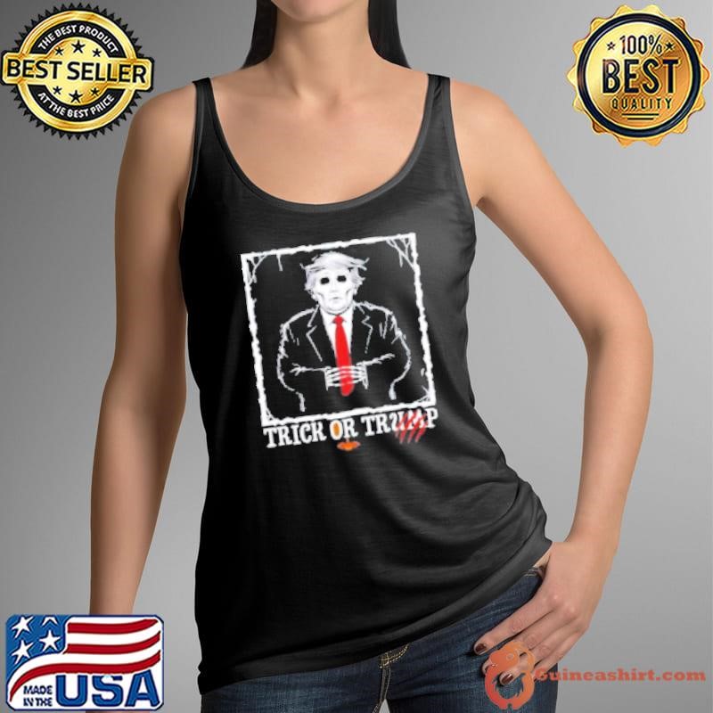 Trump Halloween Trick Or Donald Trump Tank Top