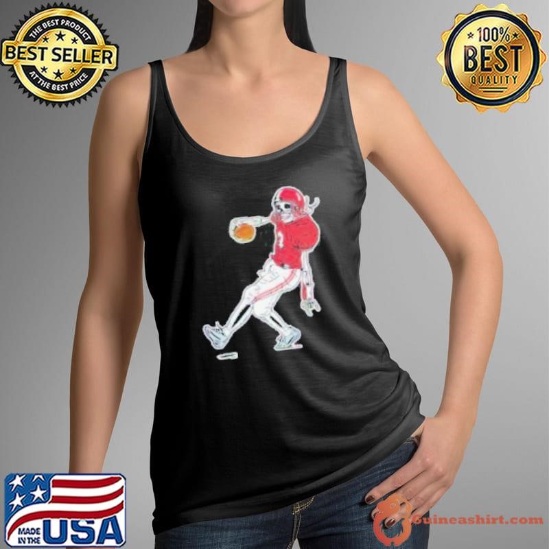 Tuck Fexas skeleton football dance Tank Top