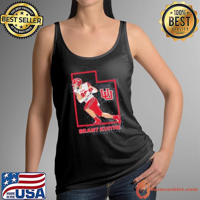 Utah Football Brant Kuithe State Star Tank Top