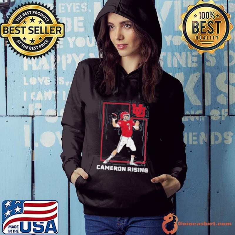 Utah Football Cameron Rising State Star Hoodie