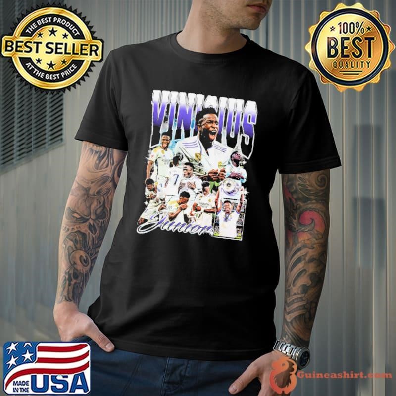 Vinicius Junior Brazilian professional footballer Retro Bootleg Unisex