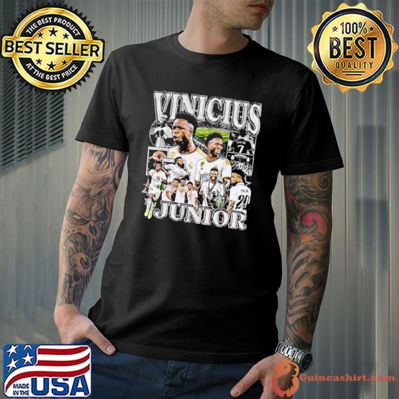Vinicius Junior Brazilian professional footballer Vintage Bootleg Unisex