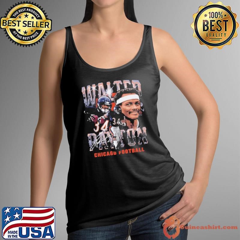 Walter Payton American professional football running back Chicago Vintage Tank Top