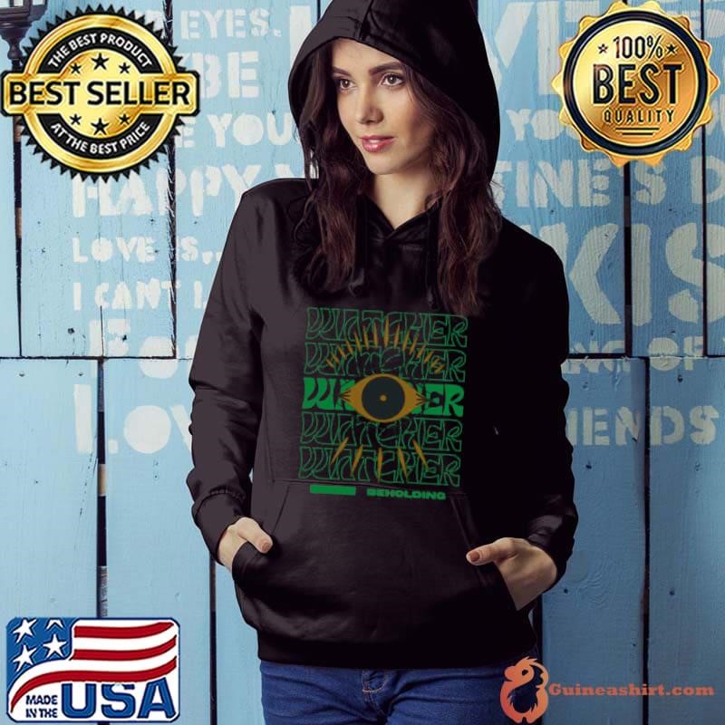 Watcher Beholding Magnus Archives Typography Hoodie