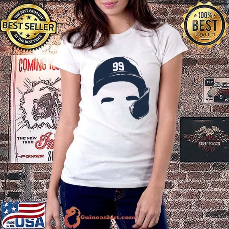 Aaron Judge Blank Face American professional baseball outfielder T-Shirt