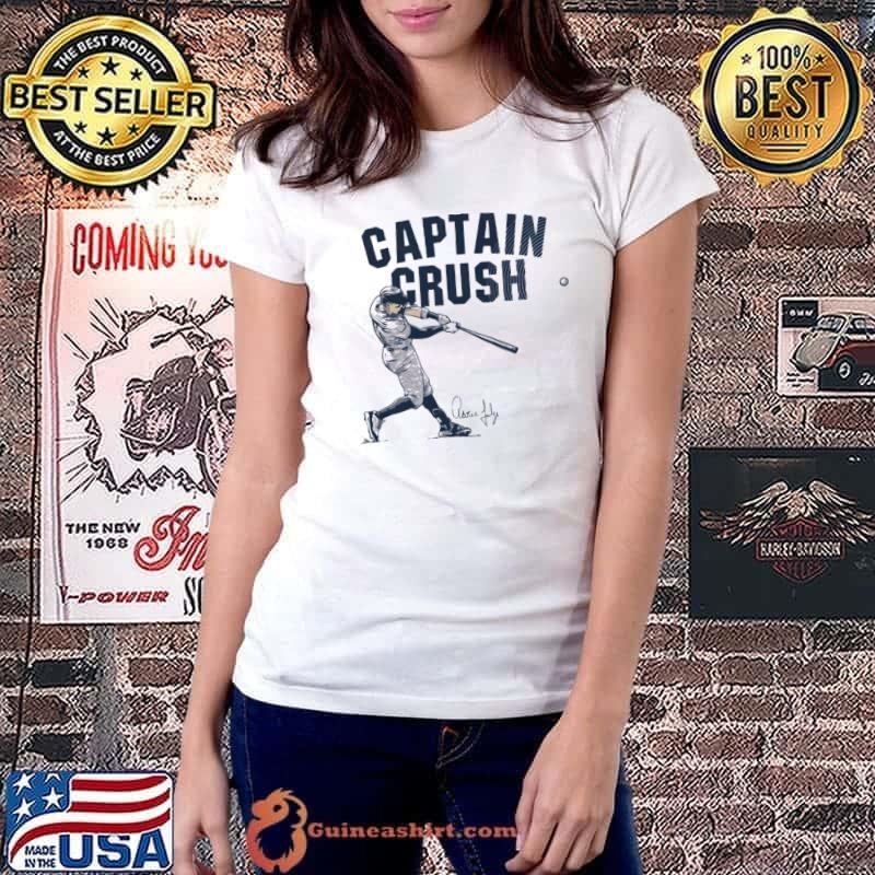 Aaron Judge Captain Crush American professional baseball outfielder T-Shirt