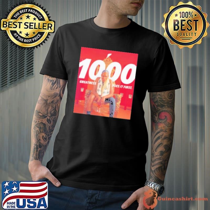 A'ja Wilson 1000 greatness does it first Shirt