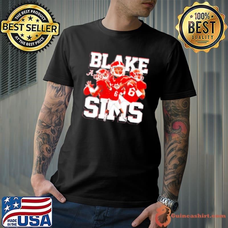 Alabama Crimson Tide Blake Sims graphic Shirt