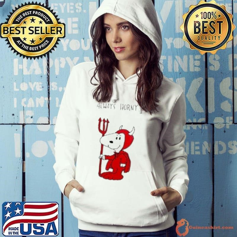 Always Horny Snoopy Peanuts Hoodie