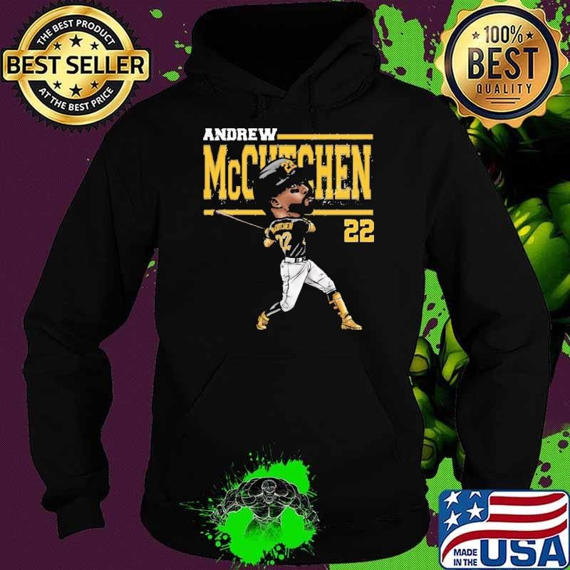 Andrew McCutchen Pittsburgh Cartoon American professional baseball outfielder Hoodie