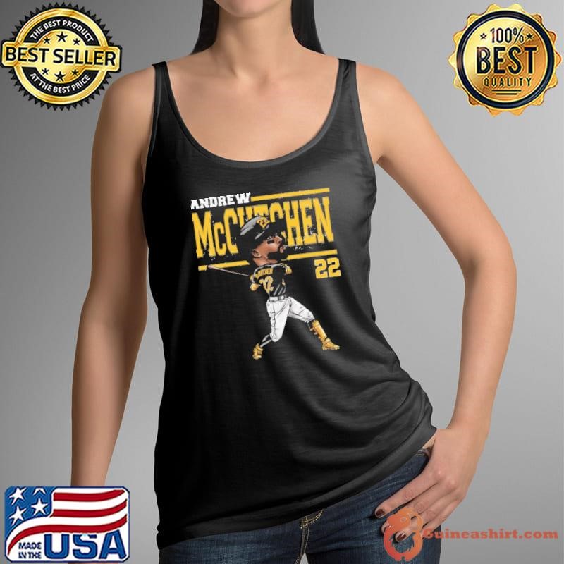 Andrew McCutchen Pittsburgh Cartoon American professional baseball outfielder Tank Top