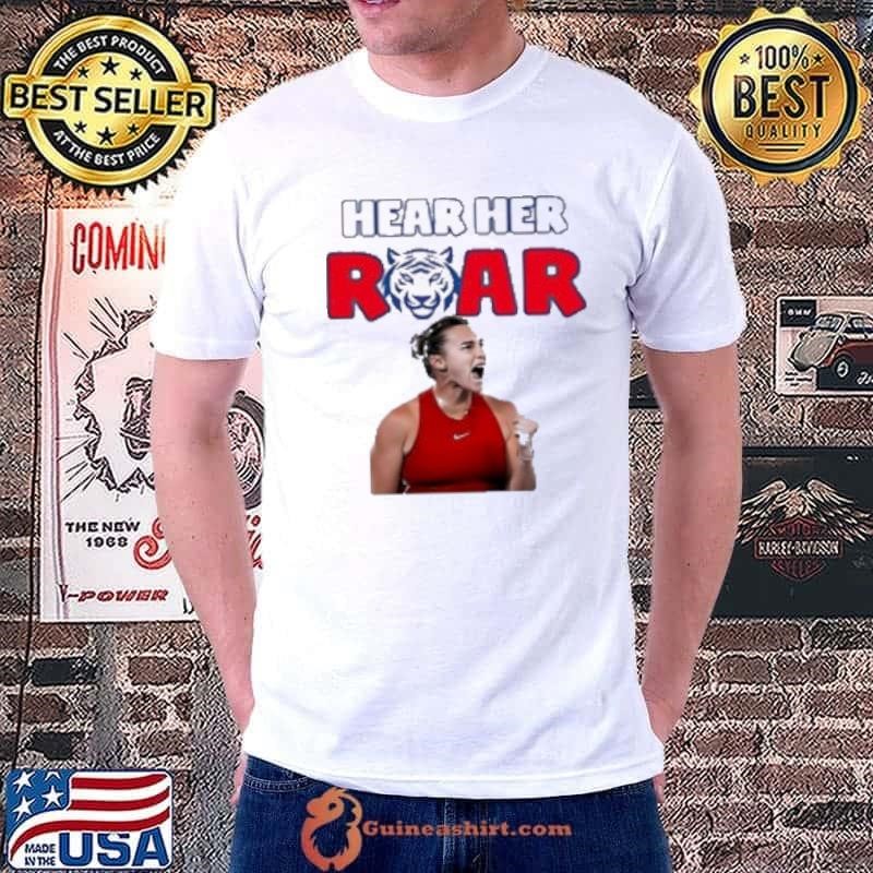 Aryna Sabalenka Hear Her Roar Unisex